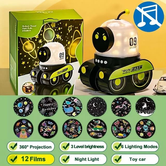 Star Galaxy Projector | 12-1 Night Light Music Projector