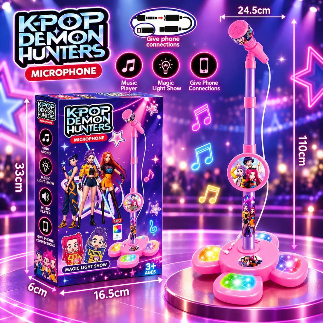 K-Pop Demon Hunters Karaoke Microphone Stand