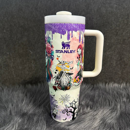 Limited Edition Sally & Jack Skellington Stanley Cup