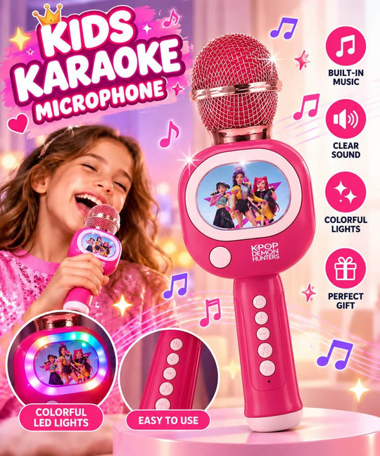 K-Pop Demon Hunters Karaoke Microphone