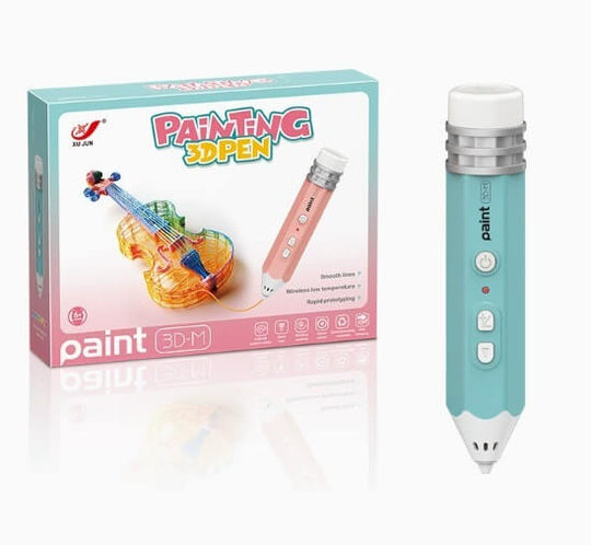 Low Temperature 3D Printing Pen – Creative 3D Drawing Pen with Colorful Filament