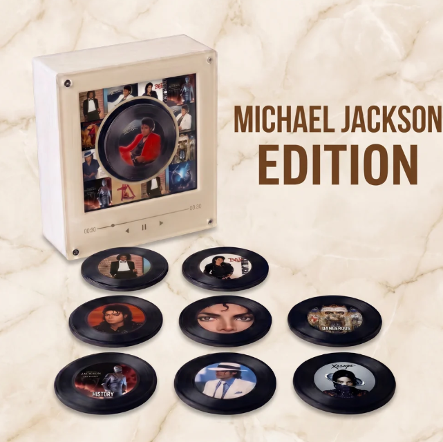 MJ Vinyl Magnet – Top 9 Hits