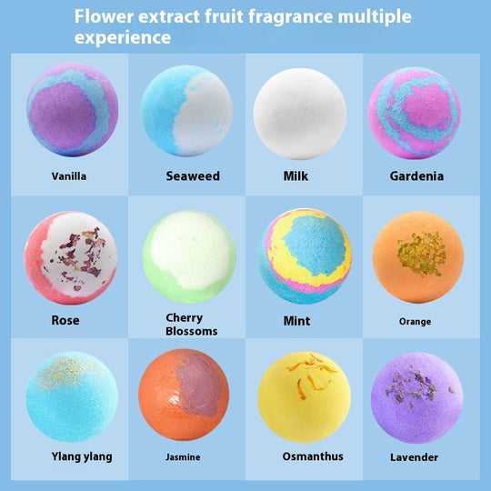 Organic Lavender Scented Bath Bomb Gifts - 12 Hidden Toys