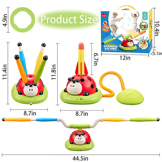 3-in-1 Sports Entertainment Game RC Ladybug