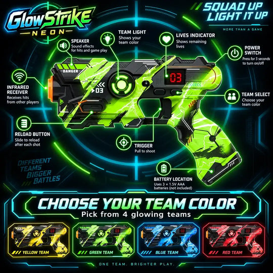 NeonGun™ Laser Tag Set