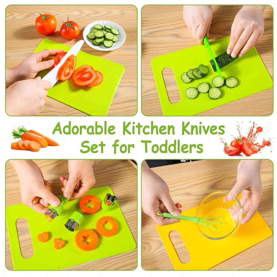 Montessori Kids Cooking Set — Premium 46-Pieces Little Chef Kitchen Kit