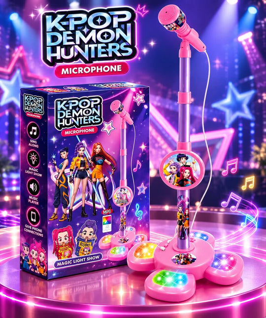 K-Pop Demon Hunters Karaoke Microphone Stand