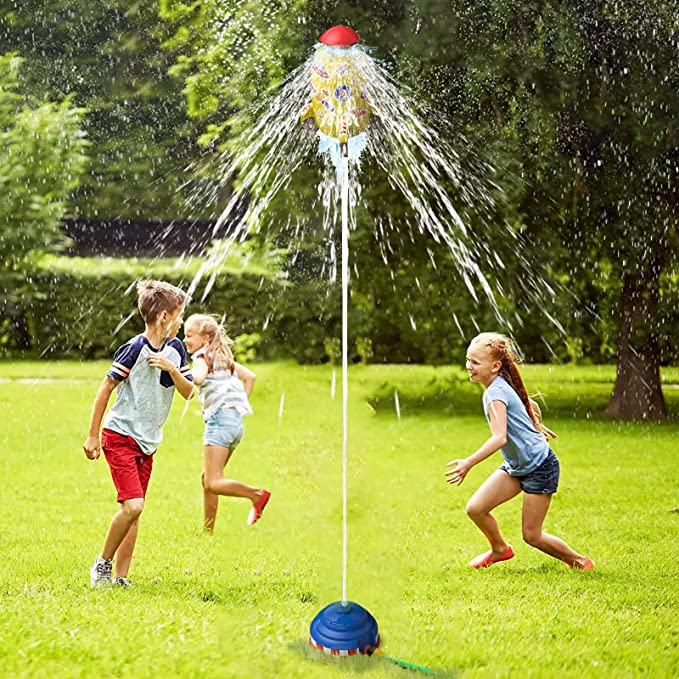 Rocket Sprinkler for Kids