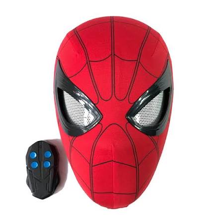 Premium Spider Hero Mask Blinking Eyes