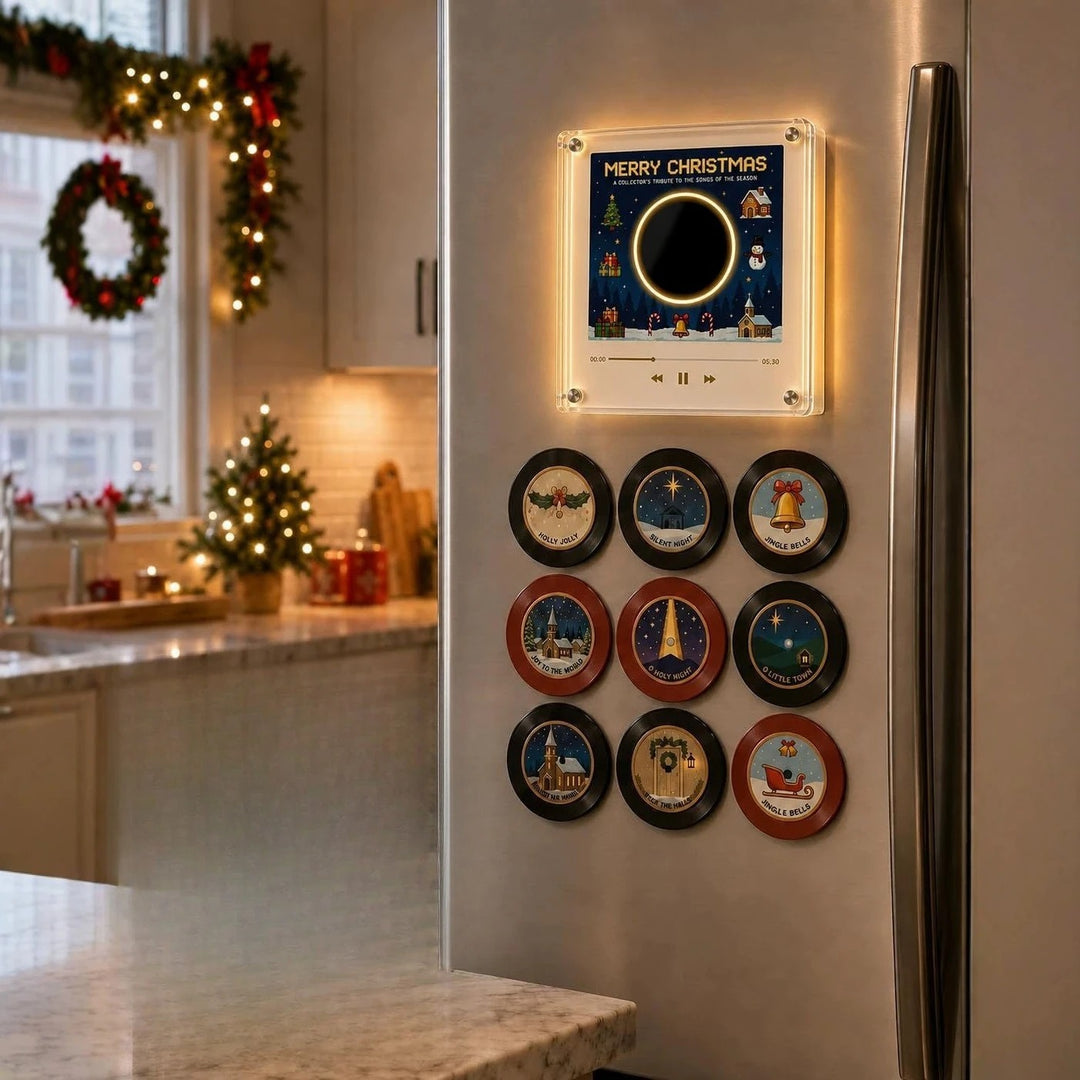 Christmas Classics Vinyl Magnet