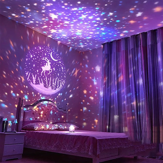 Star Galaxy Projector | 12-1 Night Light Music Projector