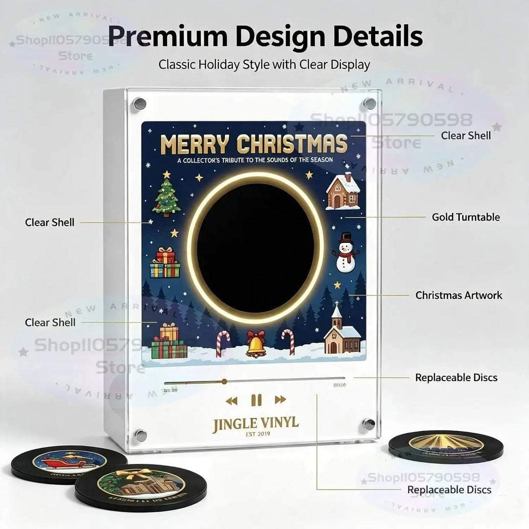 Christmas Classics Vinyl Magnet