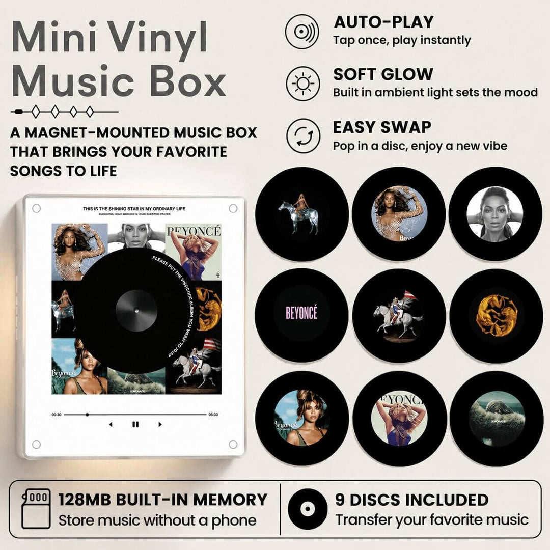 Beyonce Vinyl Magnet – Top 9 Hits