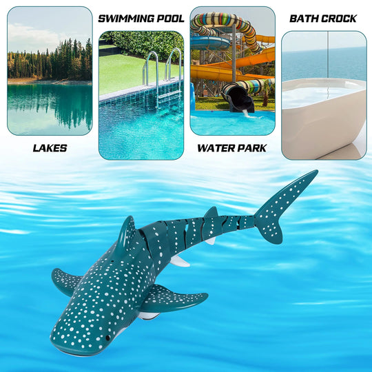 AquaGlide™ Smart RC Shark Whale - mykiddocare