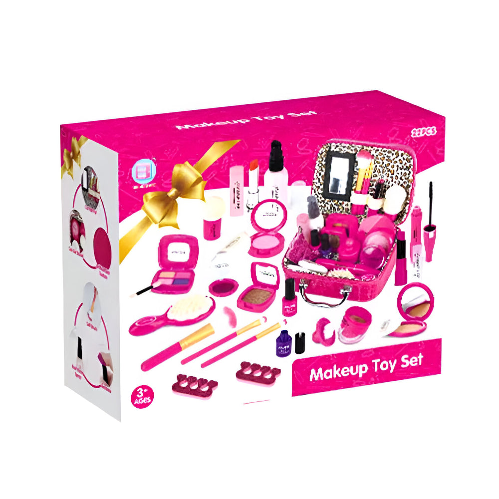 Kid’s Premium Makeup Kit – 22-Piece Set with Stylish Makeup Bag - mykiddocare