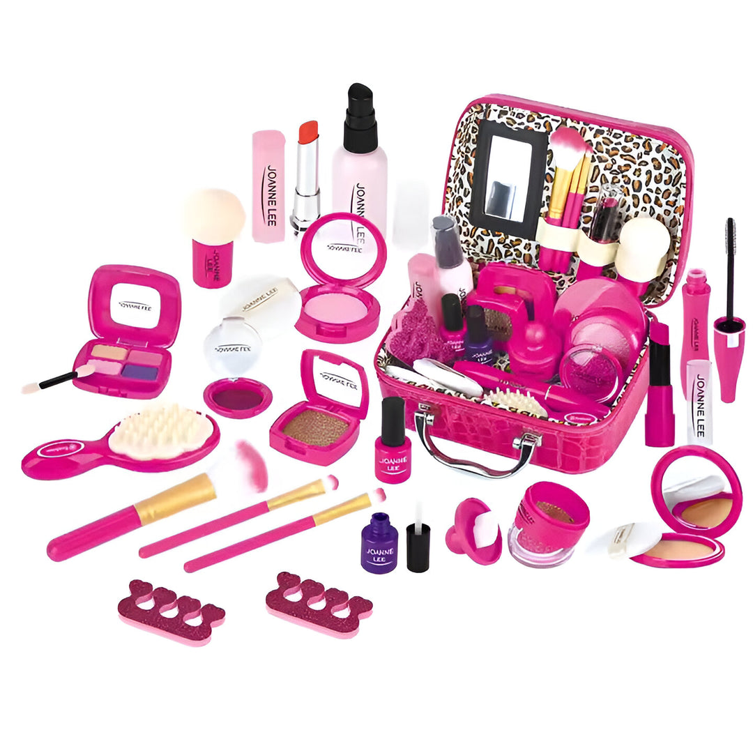 Kid’s Premium Makeup Kit – 22-Piece Set with Stylish Makeup Bag - mykiddocare