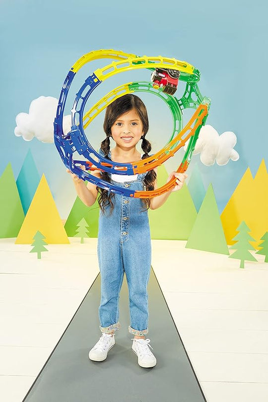 Tumble Train™ -  Adjustable Train Tracks That Get Kids Moving - mykiddocare