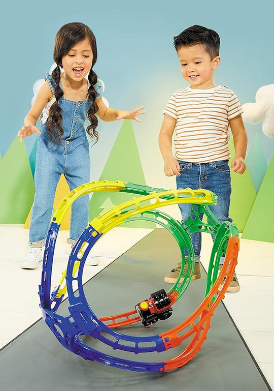 Tumble Train™ -  Adjustable Train Tracks That Get Kids Moving - mykiddocare