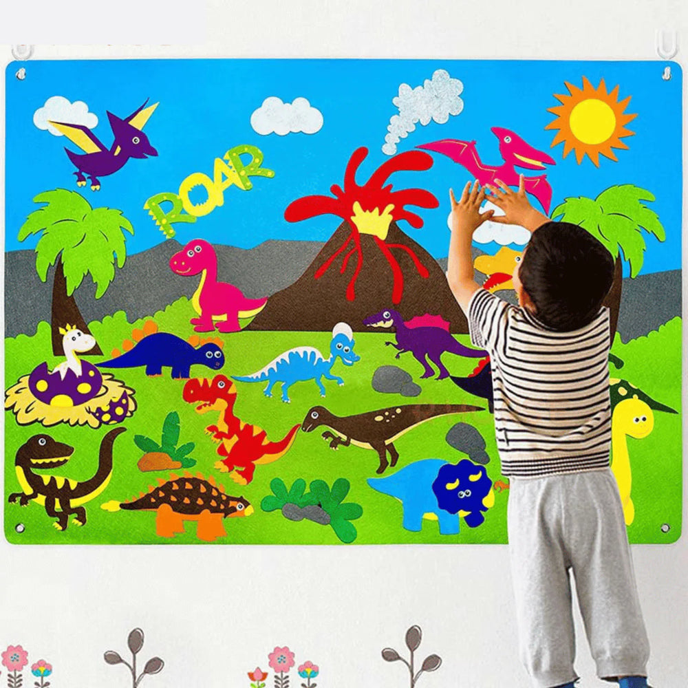 DIY Felt Board - mykiddocare