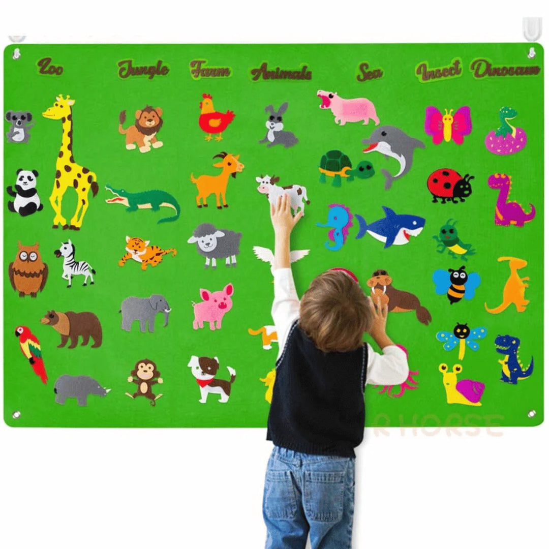 DIY Felt Board - mykiddocare
