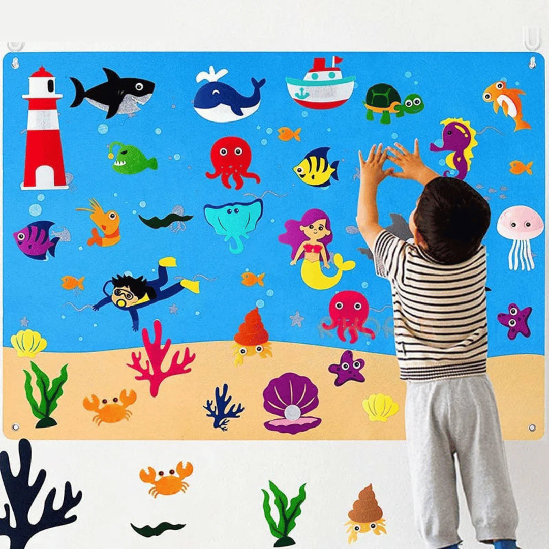 DIY Felt Board - mykiddocare