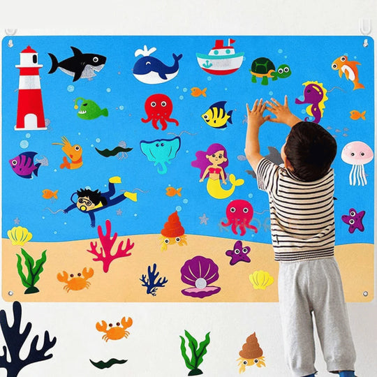 DIY Felt Board - mykiddocare