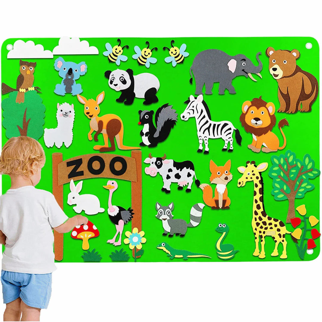 DIY Felt Board - mykiddocare
