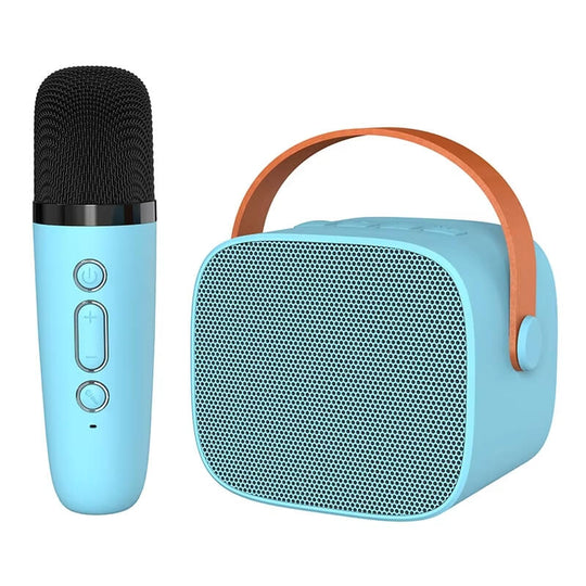 Portable Karaoke Machine for Kids™ | Bluetooth Speaker with Wireless Microphone - mykiddocare