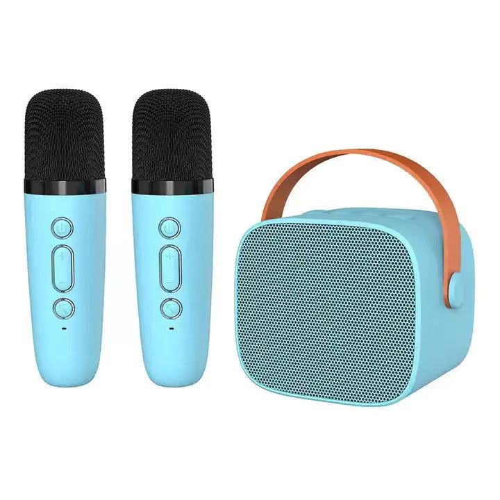 Portable Karaoke Machine for Kids™ | Bluetooth Speaker with Wireless Microphone - mykiddocare