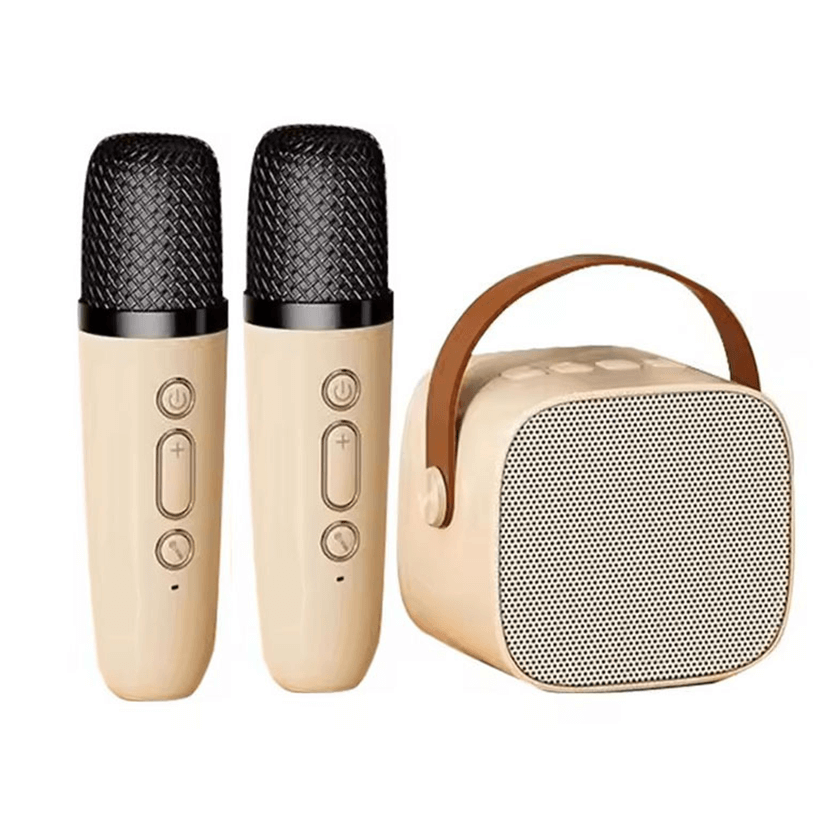 Portable Karaoke Machine for Kids™ | Bluetooth Speaker with Wireless Microphone - mykiddocare