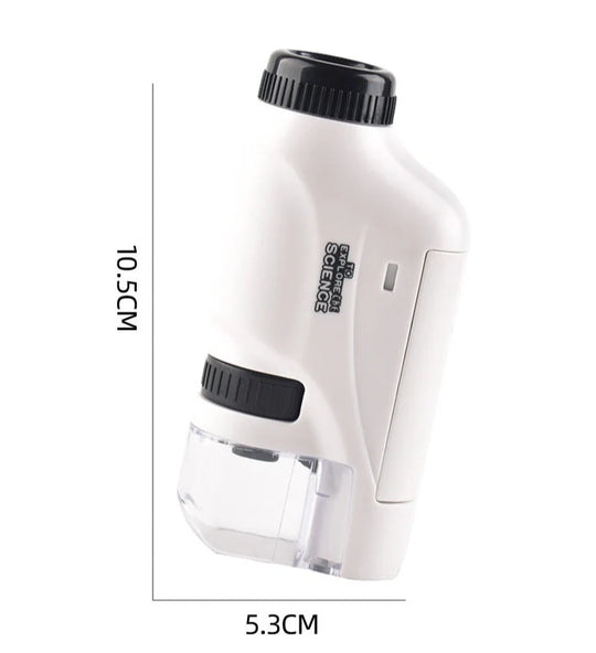 Kids Pocket Microscope™ - Educational adventure in close-up - LED Microscope - mykiddocare