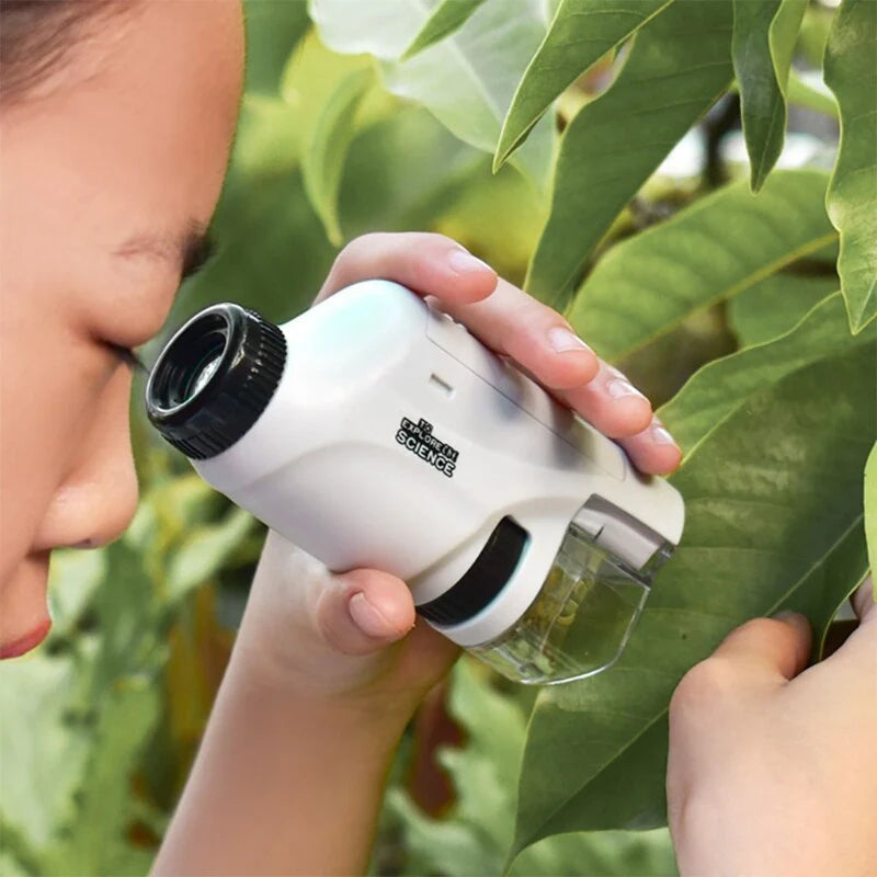 Kids Pocket Microscope™ - Educational adventure in close-up - LED Microscope - mykiddocare