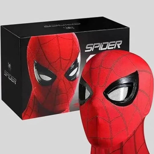 Premium Spider Hero Mask Blinking Eyes