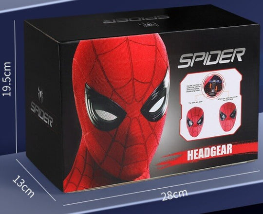 Premium Spider Hero Mask Blinking Eyes