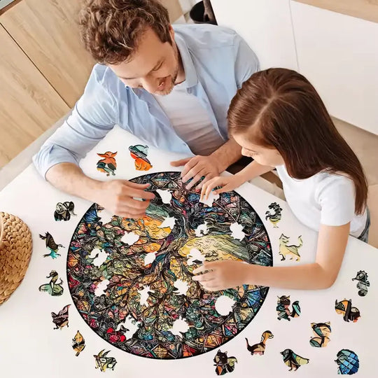 A3 Tree Of Life Wooden Puzzle