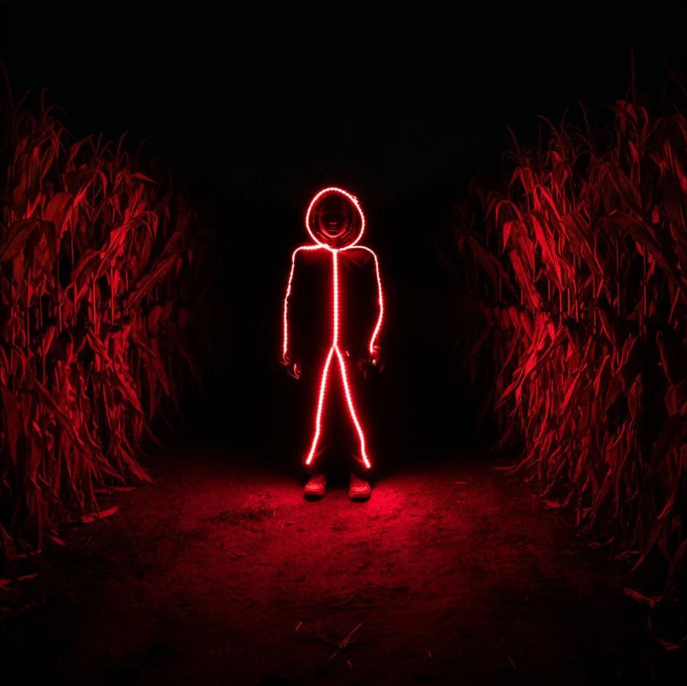 Kids LED stickman costume
