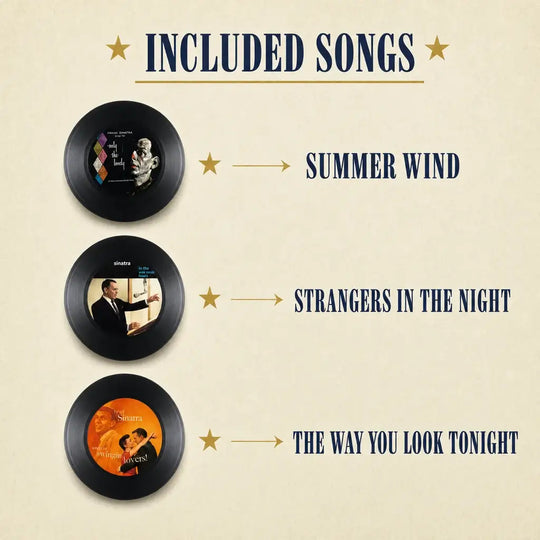 Frank Sinatra Vinyl Magnet – Top 9 Hits