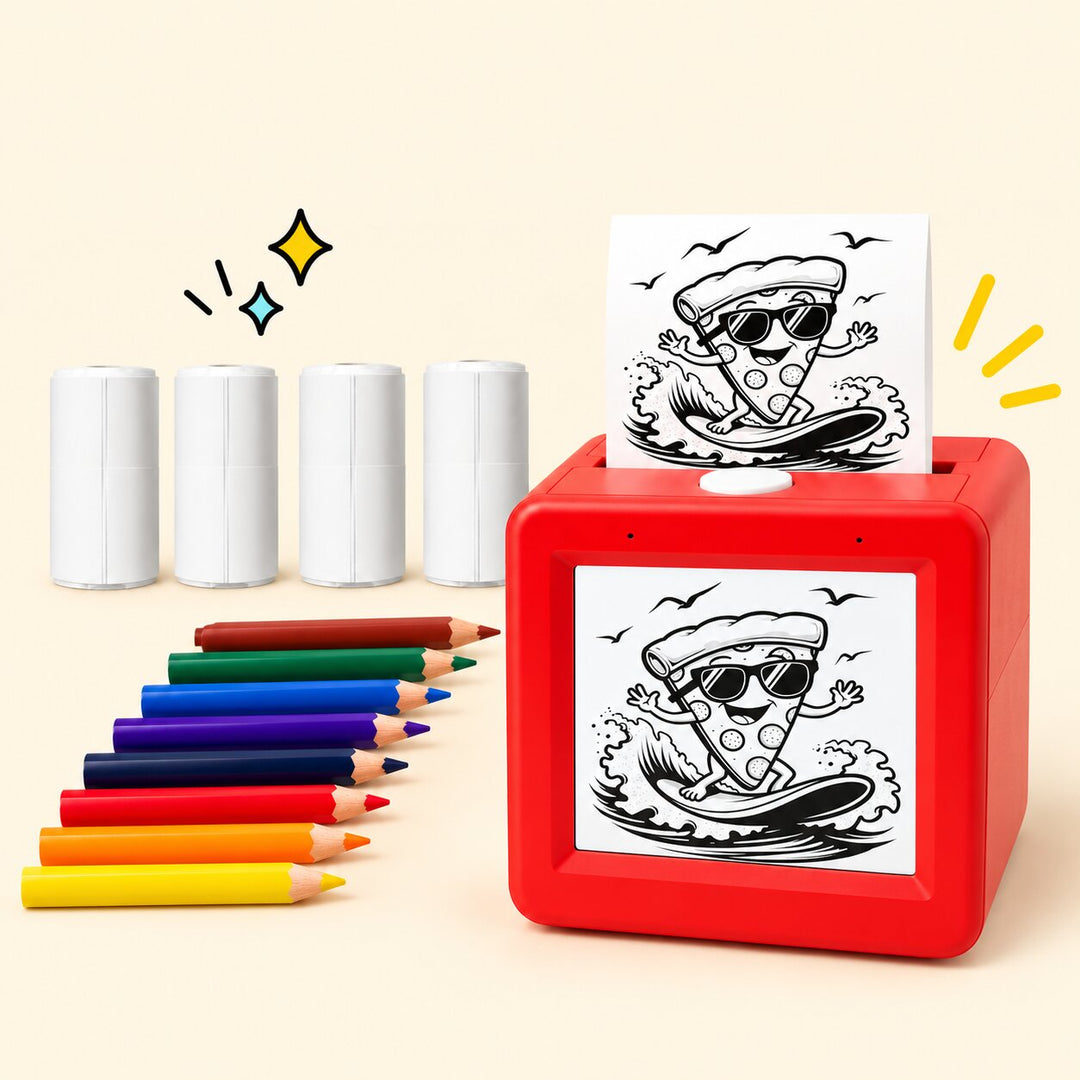 AI Sticker Printer – Voice-Powered Creative Sticker Maker