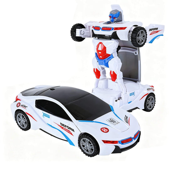 Robocar Toy - Deformation Music Robot Car