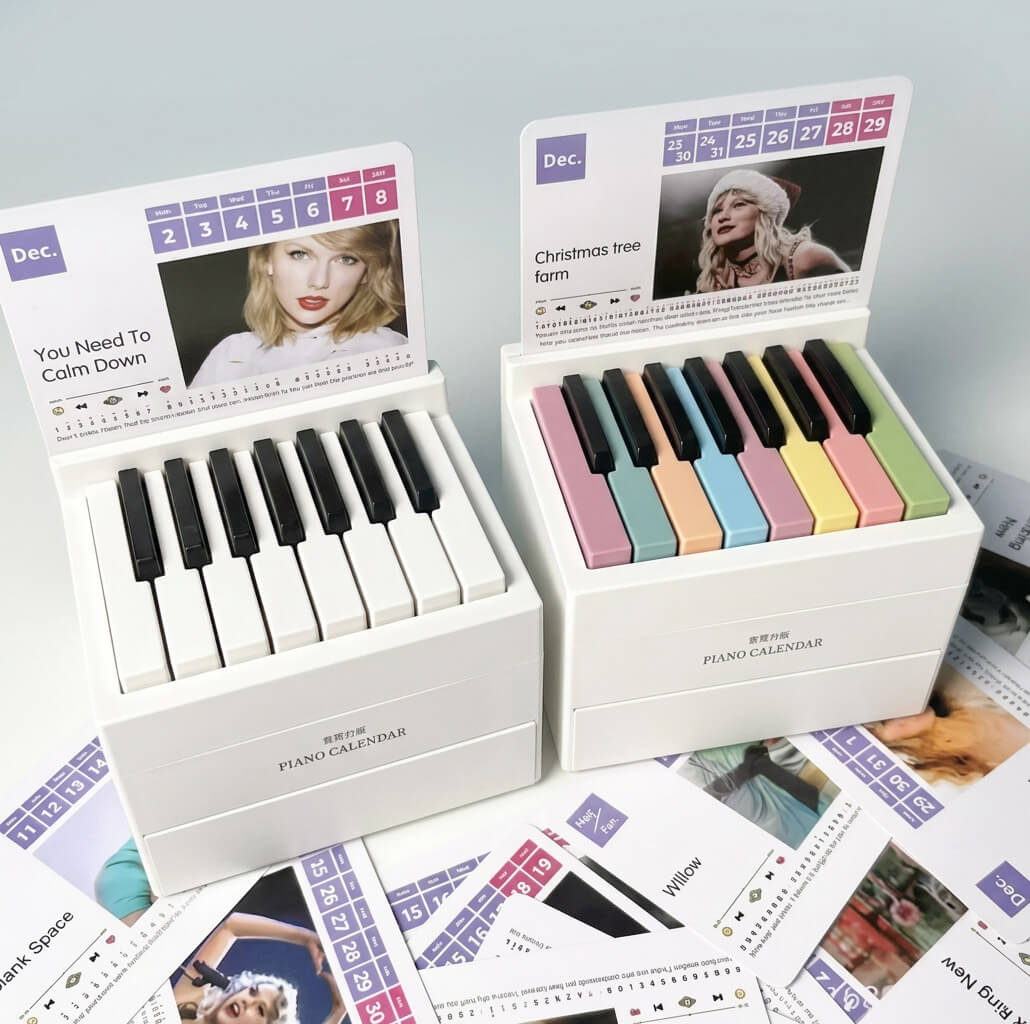 T.S. Mini Piano Calendar