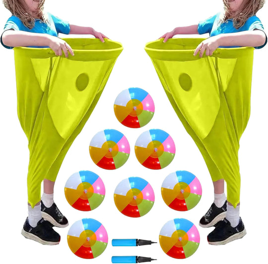 Eco-Friendly Grandma’s Pants Backyard Challenge