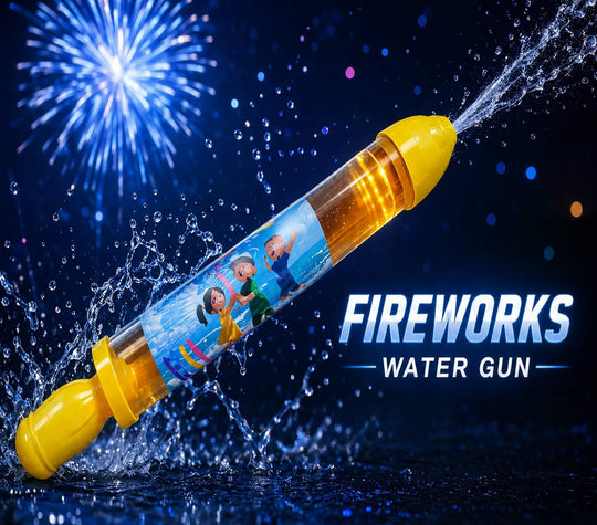 Fireworks LED-Light Water Gun  – Magical Splash Blaster for Summer Fun