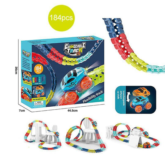 Car Adventure™ | Develop the creativity - Flexible Race Track - mykiddocare