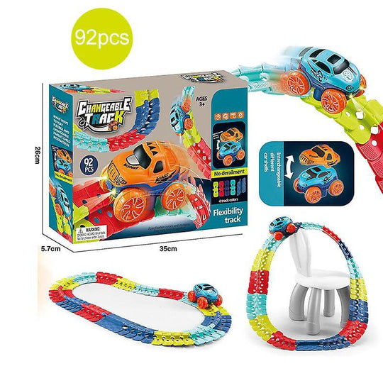 Car Adventure™ | Develop the creativity - Flexible Race Track - mykiddocare