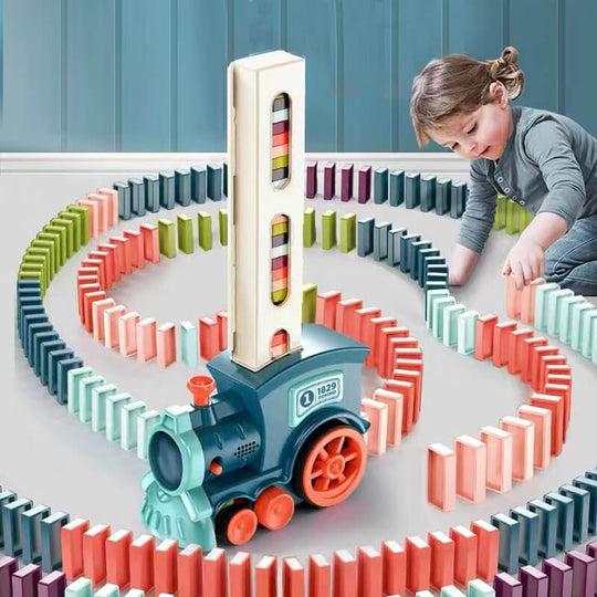 automatic domino train